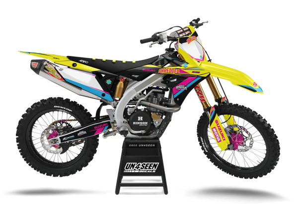 Suzuki Shredder Graphic Kit - RMZ RM RMX DR DRZ JR Models | All Years