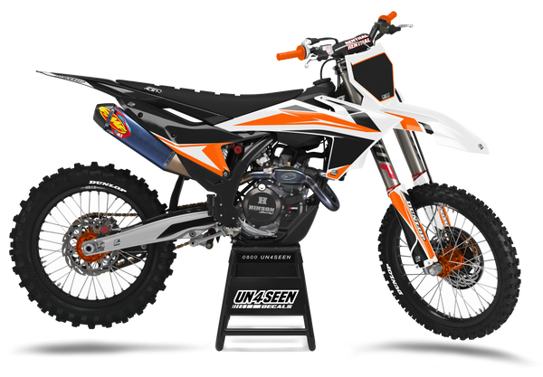 KTM Rational Orange Graphic Kit - SX SXF XC XCF EXC EXCF Models | All Years