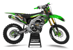 Kawasaki Slammed Graphic Kit - KK KXF KDX KLX Models | All Years