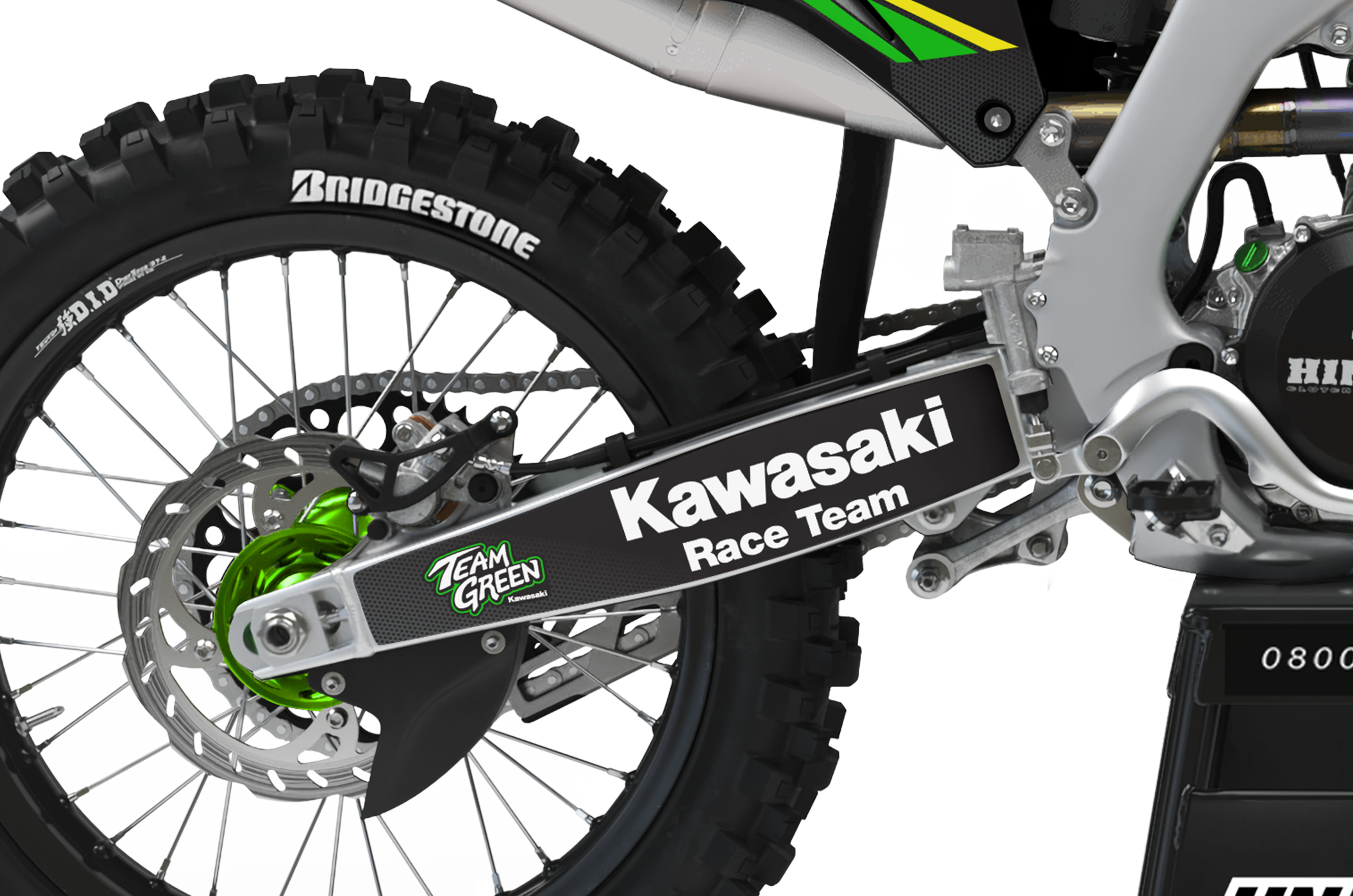 Kawasaki  Graphics Kit - Slammed