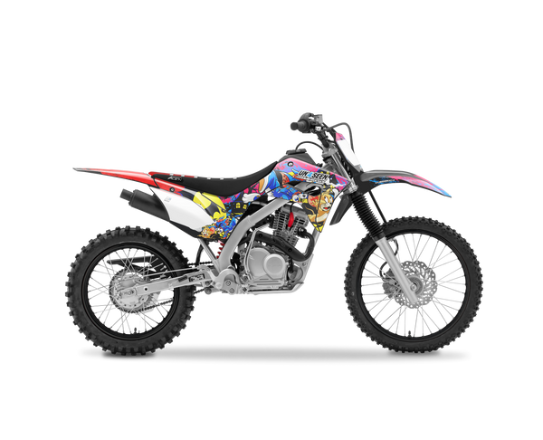 Honda Zombie Tom &  Jerry Graphic Kit - CRF CR XR Models | All Years