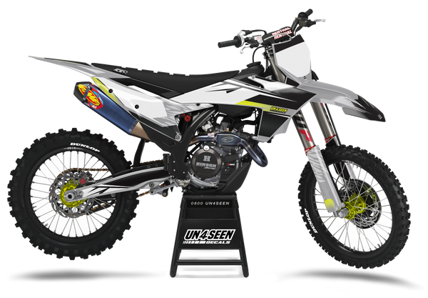 KTM Rogan Grey Graphic Kit - SX SXF XC XCF EXC EXCF Models | All Years
