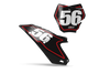 GASGAS Number Background Decals - Boarder