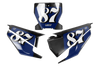 Husqvarna Number Background Decals - Scribe
