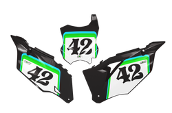 Kawasaki Stack Number Background - KK KXF KDX KLX Models | All Years