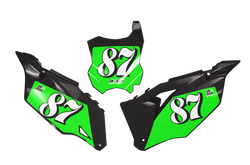 Kawasaki Scribe Number Background - KK KXF KDX KLX Models | All Years