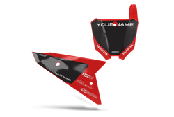 Honda Number Background Decals - Rampt