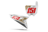 Honda Number Background Decals - Unfold