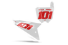 Honda Number Background Decals - Clean