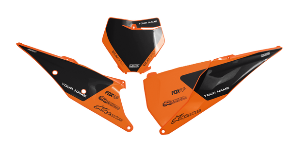 KTM Rampt Number Background - SX SXF XC XCF EXC EXCF Models | All Years
