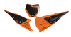 KTM Number Background Decals - Rampt