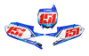Yamaha Number Background Decals - Stride