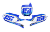 Yamaha Number Background Decals - Stride
