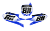 Yamaha Number Background Decals - Row