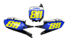 Yamaha Number Background Decals - Row