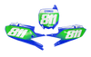 Yamaha Number Background Decals - Row