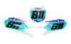 Yamaha Number Background Decals - Row