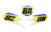 Yamaha Number Background Decals - Row
