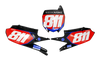 Yamaha Number Background Decals - Flack