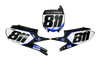 Yamaha Number Background Decals - Flack