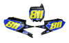 Yamaha Number Background Decals - Flack