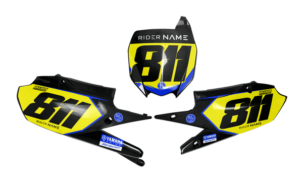 Yamaha Flack Graphic Kit - YZ YZF WR TTR PW Models | All Years