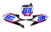 Yamaha Number Background Decals - Gel