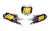 Yamaha Number Background Decals - Quick