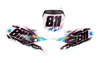 Yamaha Number Background Decals - Quick