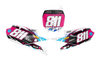 Yamaha Number Background Decals - Quick