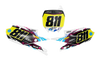 Yamaha Number Background Decals - Quick