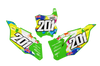 Kawasaki Number Background Decals - Icecream
