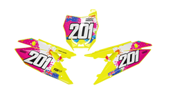 Suzuki Icecream Number Background - RMZ RM RMX DR DRZ JR Models | All Years