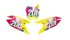 Suzuki Number Background Decals - Icecream