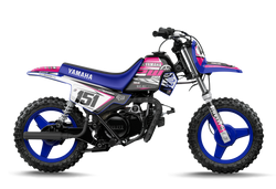Yamaha Quik Pink Graphic Kit - YZ YZF WR TTR PW Models | All Years