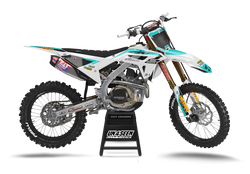 Honda Primitive White Graphic Kit - CRF CR XR Models | All Years