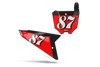 Honda Number Background Decals - Vintage Scribe