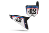 Honda Number Background Decals - Vintage Stack