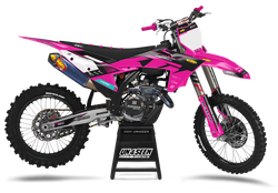 KTM Tee Pink Graphic Kit - SX SXF XC XCF EXC EXCF Models | All Years