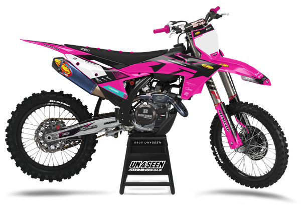 KTM Tee Pink Graphic Kit - SX SXF XC XCF EXC EXCF Models | All Years