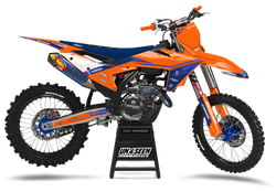 KTM Ribons Orange Graphic Kit - SX SXF XC XCF EXC EXCF Models | All Years