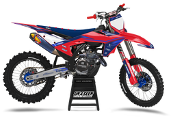 KTM Ribons Red Graphic Kit - SX SXF XC XCF EXC EXCF Models | All Years