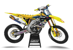 Suzuki Joel Smets Replica Graphic Kit - RMZ RM RMX DR DRZ JR Models | All Years
