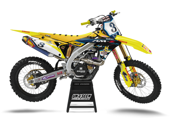 Suzuki Joel Smets Replica Graphic Kit - RMZ RM RMX DR DRZ JR Models | All Years