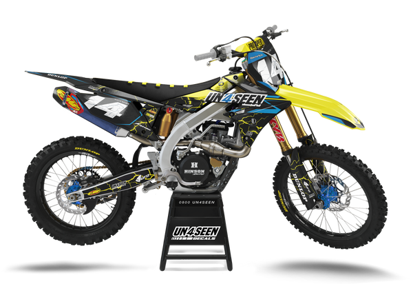 Suzuki Shookz Graphic Kit - RMZ RM RMX DR DRZ JR Models | All Years
