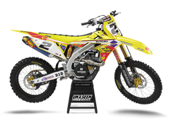 Suzuki Troy Replica Graphic Kit - RMZ RM RMX DR DRZ JR Models | All Years