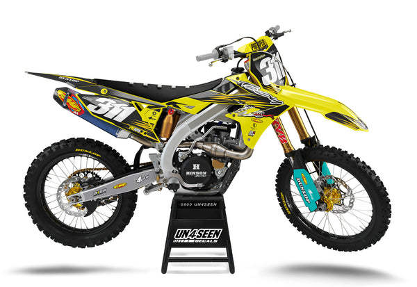 Suzuki Troy Graphic Kit - RMZ RM RMX DR DRZ JR Models | All Years