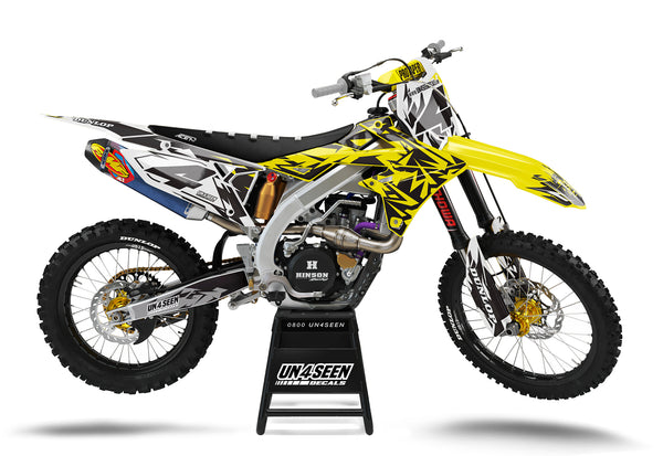 Suzuki Blast Graphic Kit - RMZ RM RMX DR DRZ JR Models | All Years