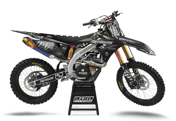 Suzuki Fasthouse Stealth Graphic Kit - RMZ RM RMX DR DRZ JR Models | All Years