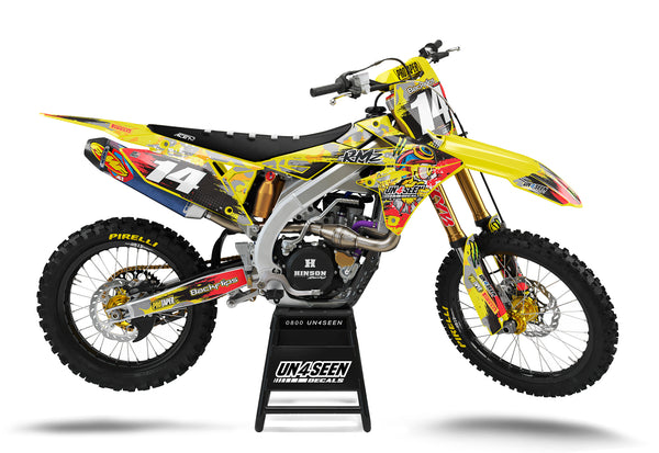 Suzuki Bathsnake Graphic Kit - RMZ RM RMX DR DRZ JR Models | All Years